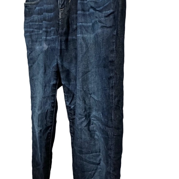 JOE'S SLIM FIT Dark Wash Stretch Distressed Blue Jeans Tencel Blend sz 32 x 29 - Picture 9 of 16